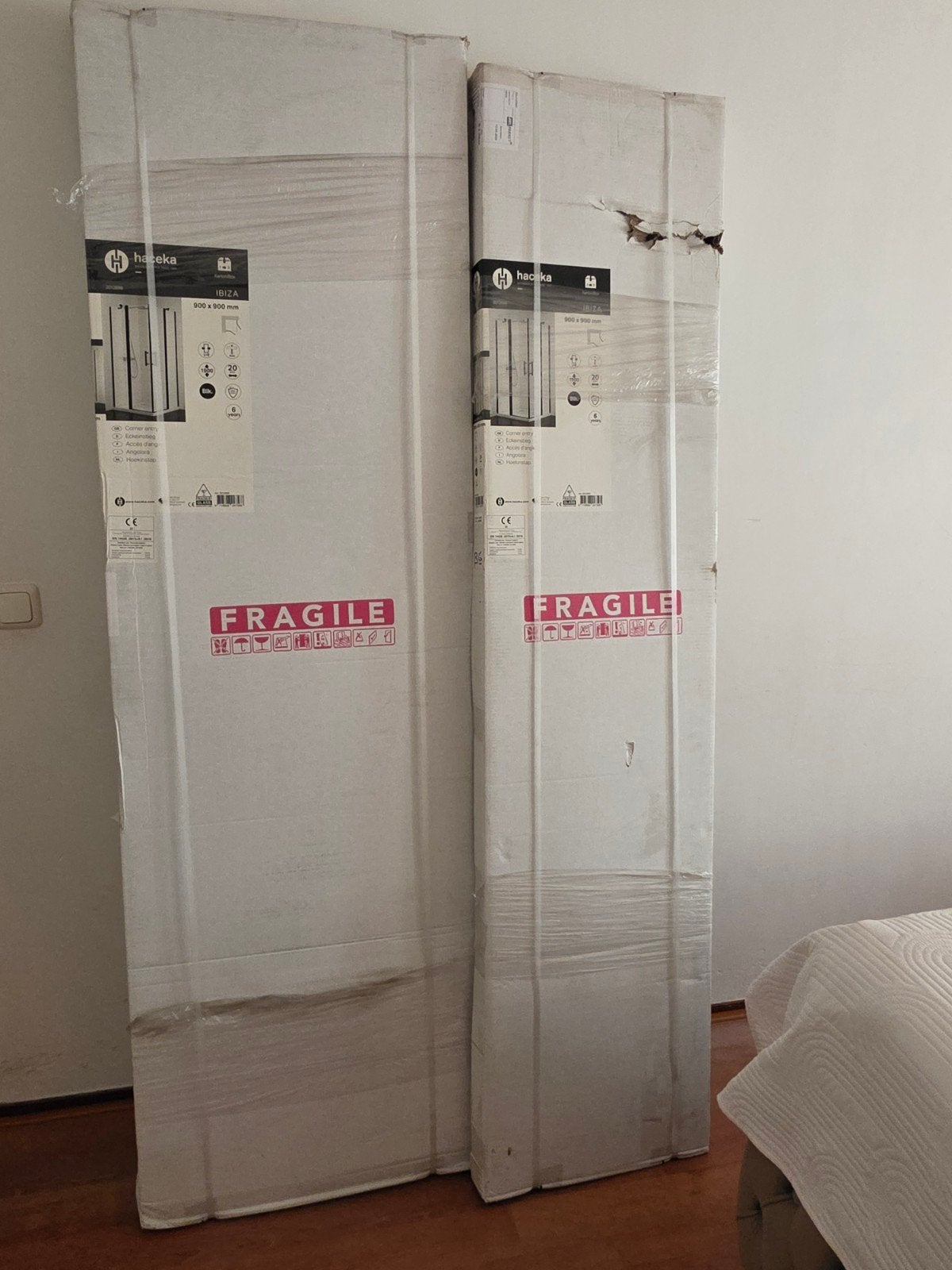 HACEKA IBIZA Douchecabine 90x90 cm - Nieuw in doos, Ophalen, Nieuw, Met douche