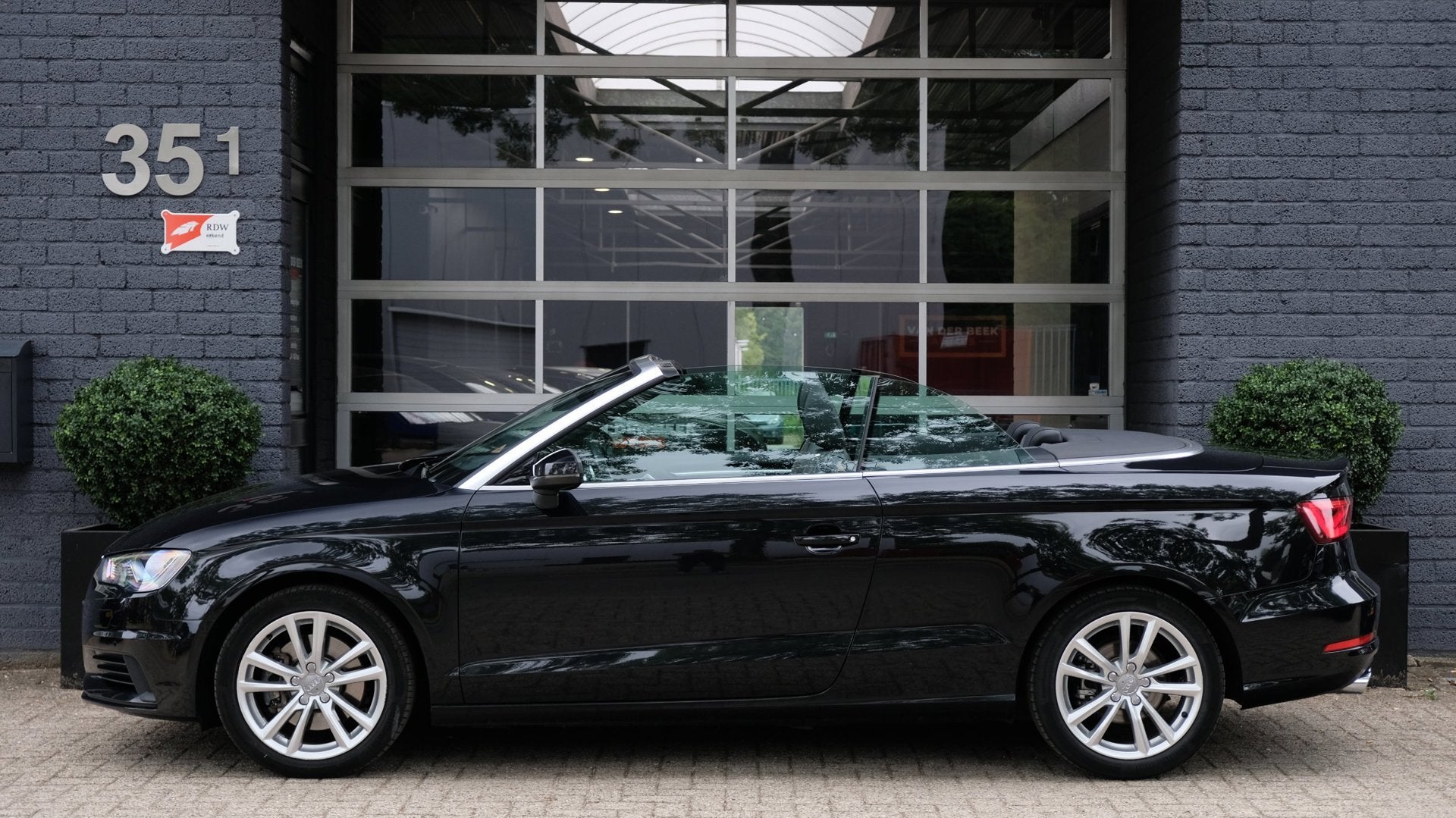 Audi A3 Cabriolet 1.8 TFSI Ambition Pro Line S Open Days, Auto's, Audi, Gebruikt, 4 cilinders, Cabriolet, Zwart