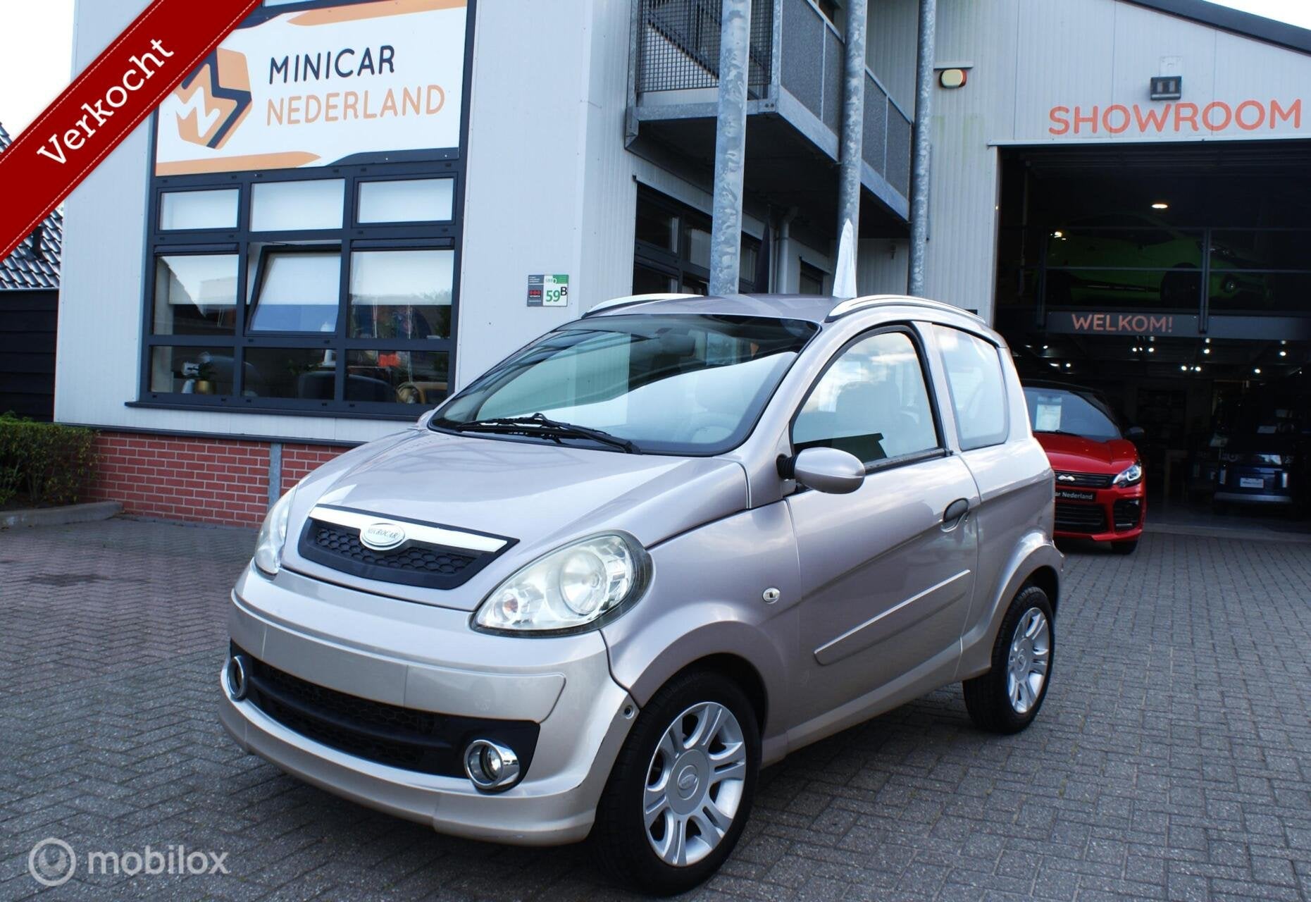 Microcar M.GO SXI 2009 Leer, Lm velgen 6 maanden garantie, Gebruikt, Microcar