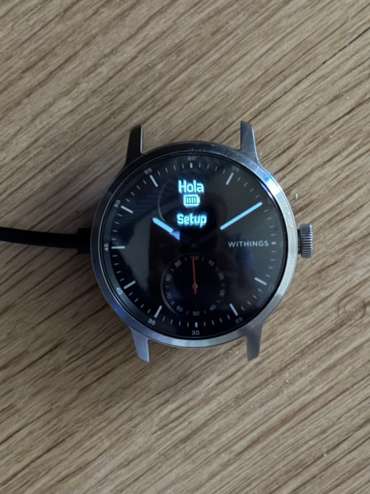 Withings ScanWatch - Hybrid Smartwatch, Ophalen of Verzenden, Gebruikt, Zwart