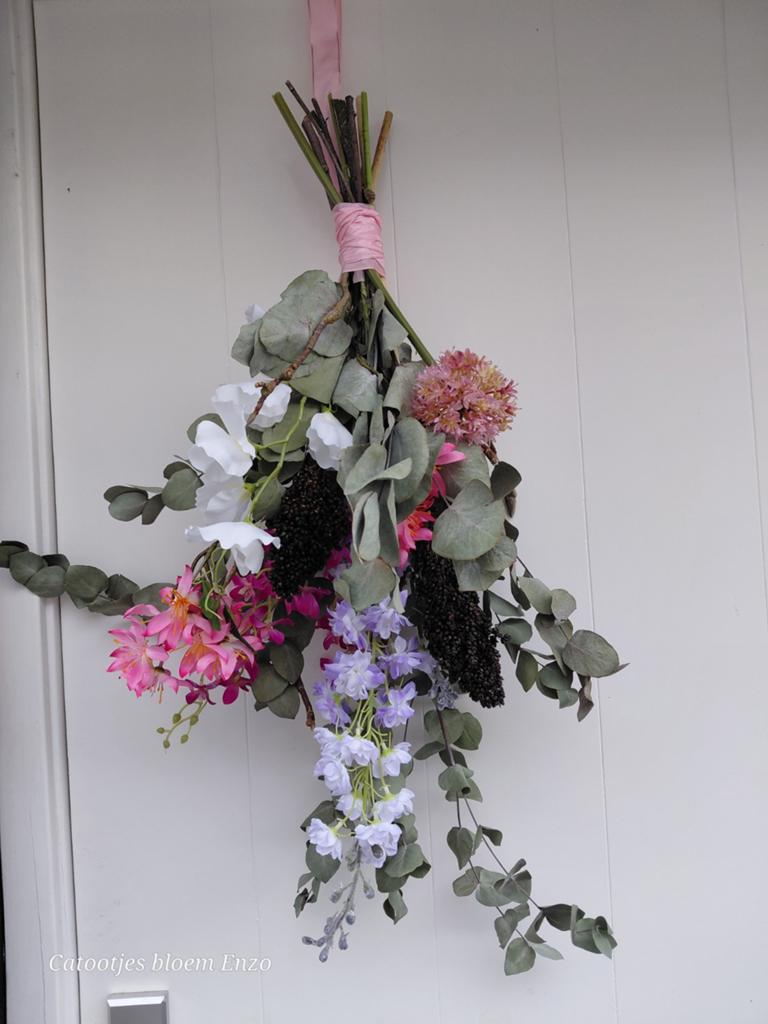 Decoratieve Bloemenhanger voor Deur of Muur, -, -, Nieuw, Ophalen of Verzenden