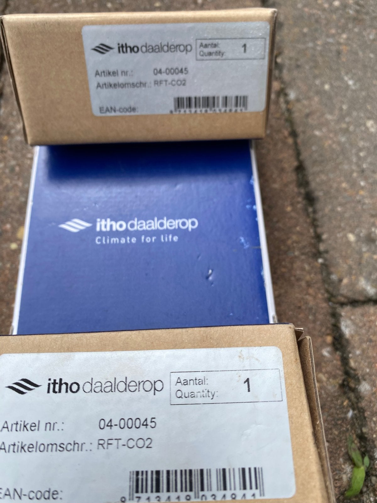 Itho daalderop co2 sensor, Ophalen, Nieuw