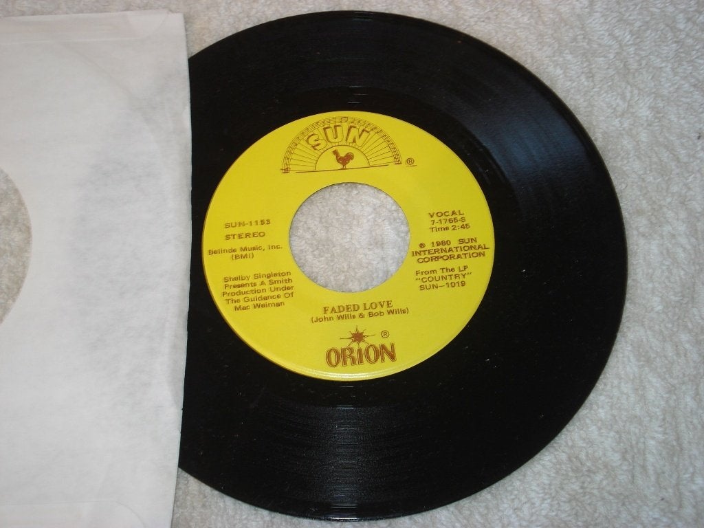 Orion Jimmy Ellis     Faded Love   Usa    Orgineel, Originele persing, Ophalen of Verzenden, Zo goed als nieuw, Pop