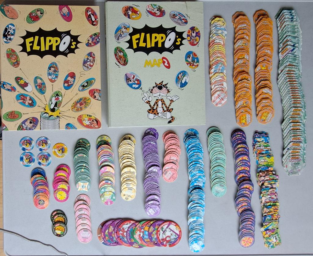 Flippo verzameling, Ophalen, Spiek, Verzameling, Met verzamelmap(pen)