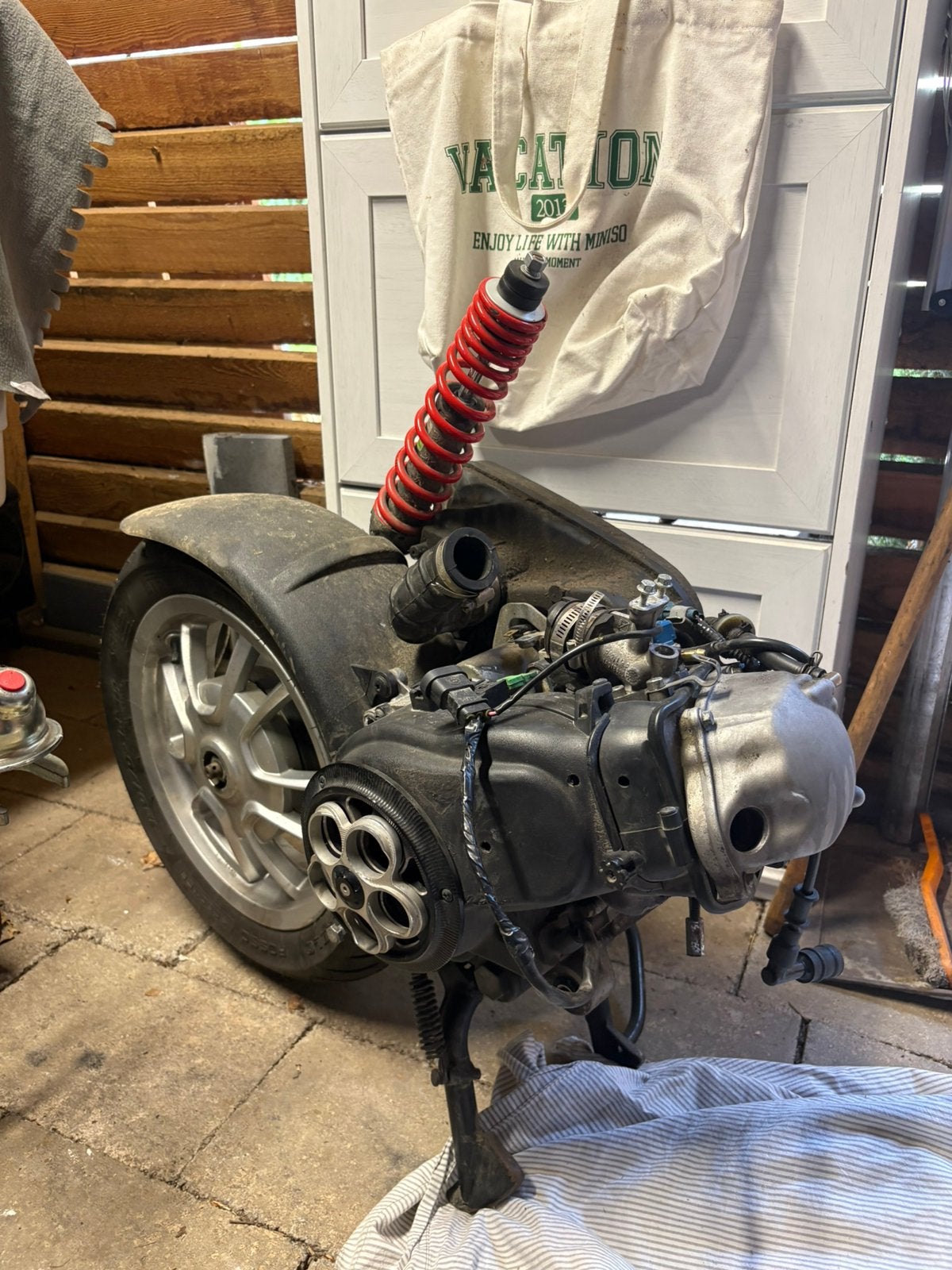 80cc iGet Vespa Sprint blok, Fietsen en Brommers, Brommers | Vespa, Zo goed als nieuw, Overige modellen, Ophalen of Verzenden