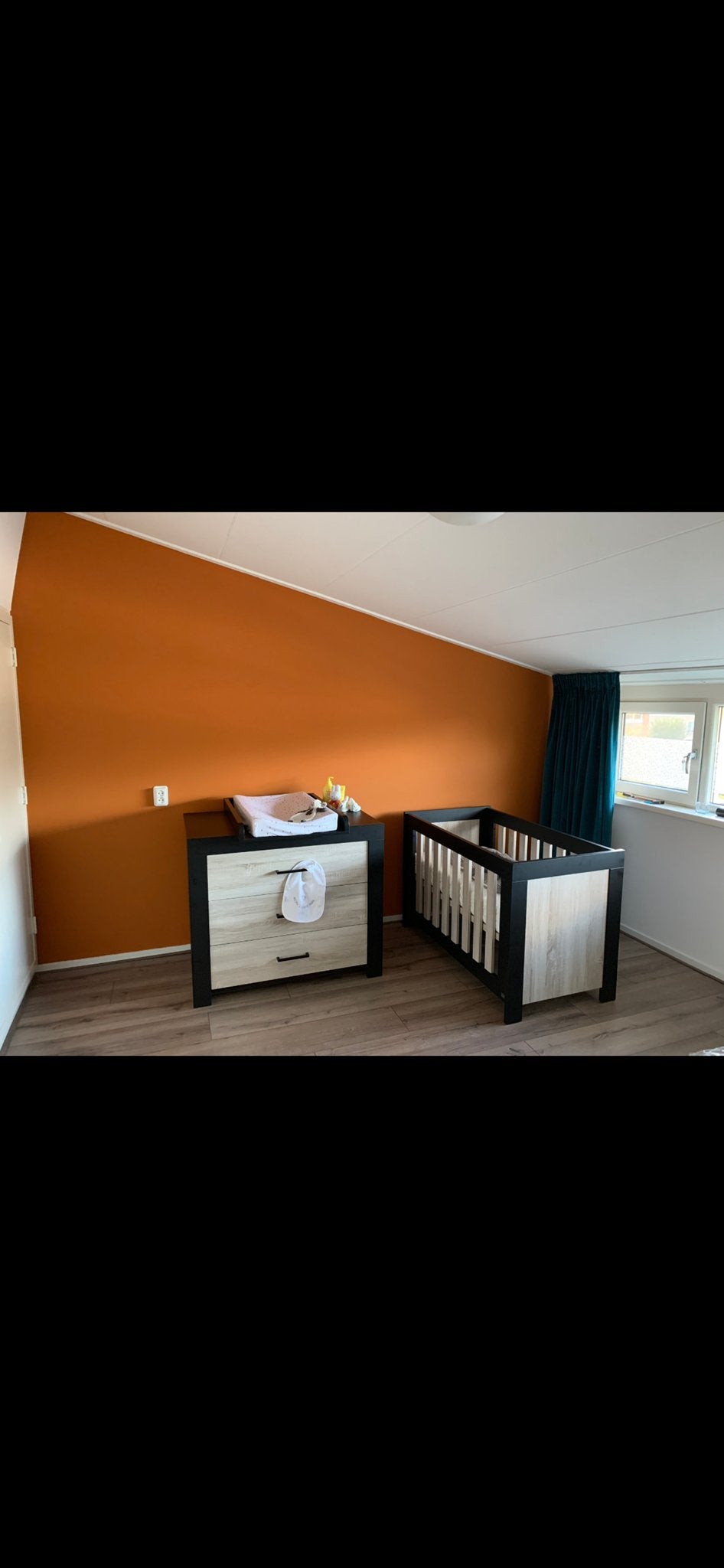 TWF Ledikant om te bouwen naar peuterbed - Zo goed als nieuw, Ophalen, Zo goed als nieuw, 140 tot 160 cm, 70 tot 85 cm