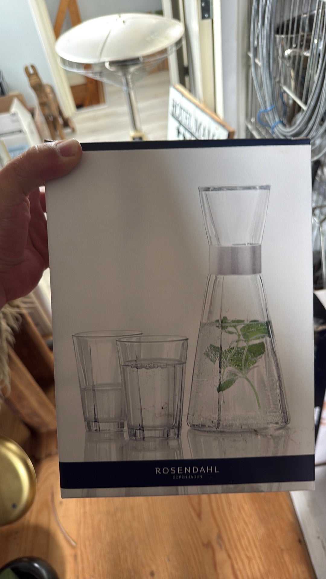 Rosendahl water caraf met 2 glazen, Ophalen of Verzenden