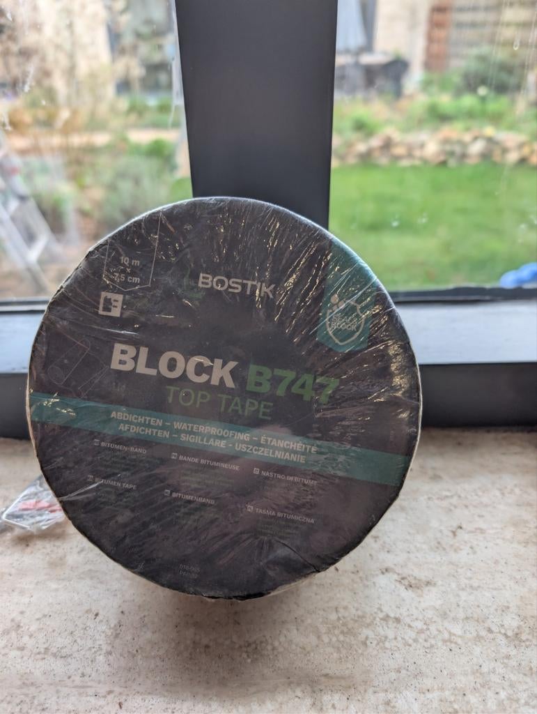 Bostik Block B747 Top Tape, Ophalen of Verzenden