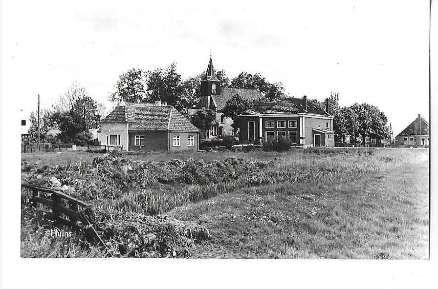 Huins, Ophalen of Verzenden, 1960 tot 1980, Ongelopen, Friesland