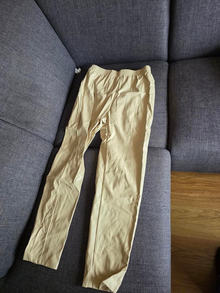 leren broek, Kleding | Heren, Broeken en Pantalons, Ophalen of Verzenden, Groen