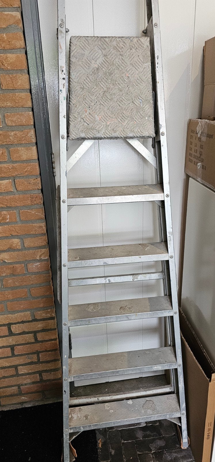 Stevige aluminium ladder