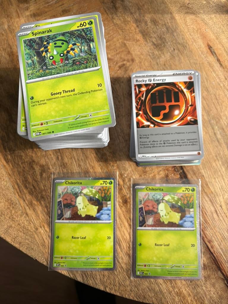 Pokemon kaarten bulk perfect order, Ophalen of Verzenden, Zo goed als nieuw, Meerdere kaarten