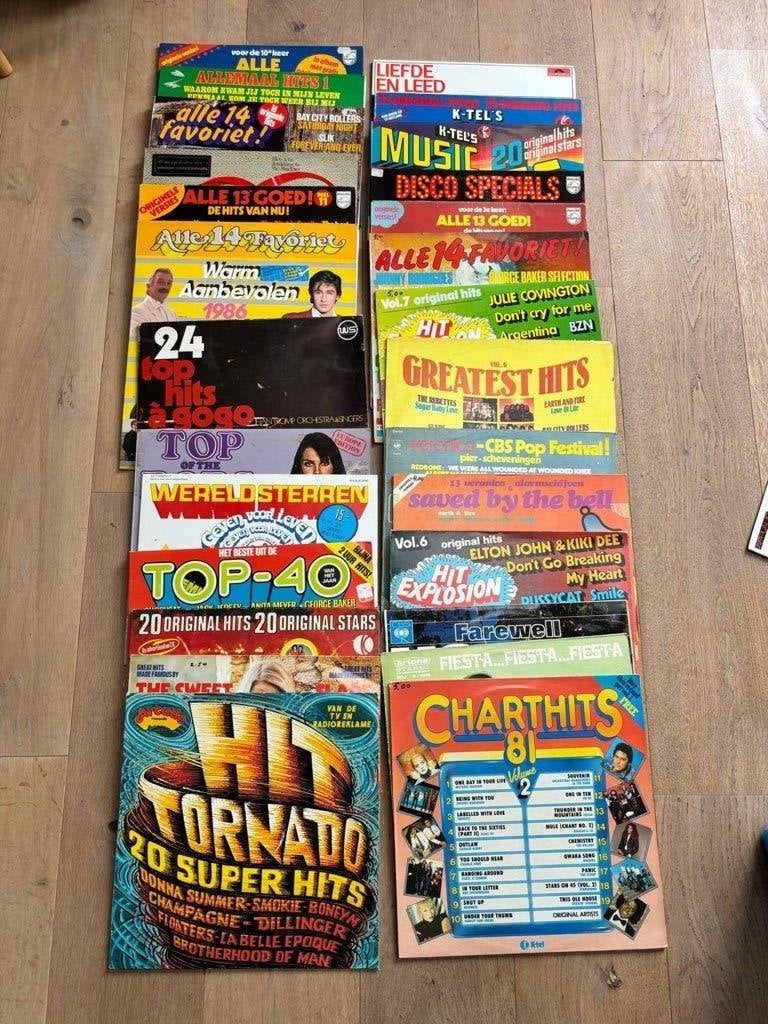 27 verzamel pop lp's, LP, Pop, Ophalen of Verzenden, Zo goed als nieuw