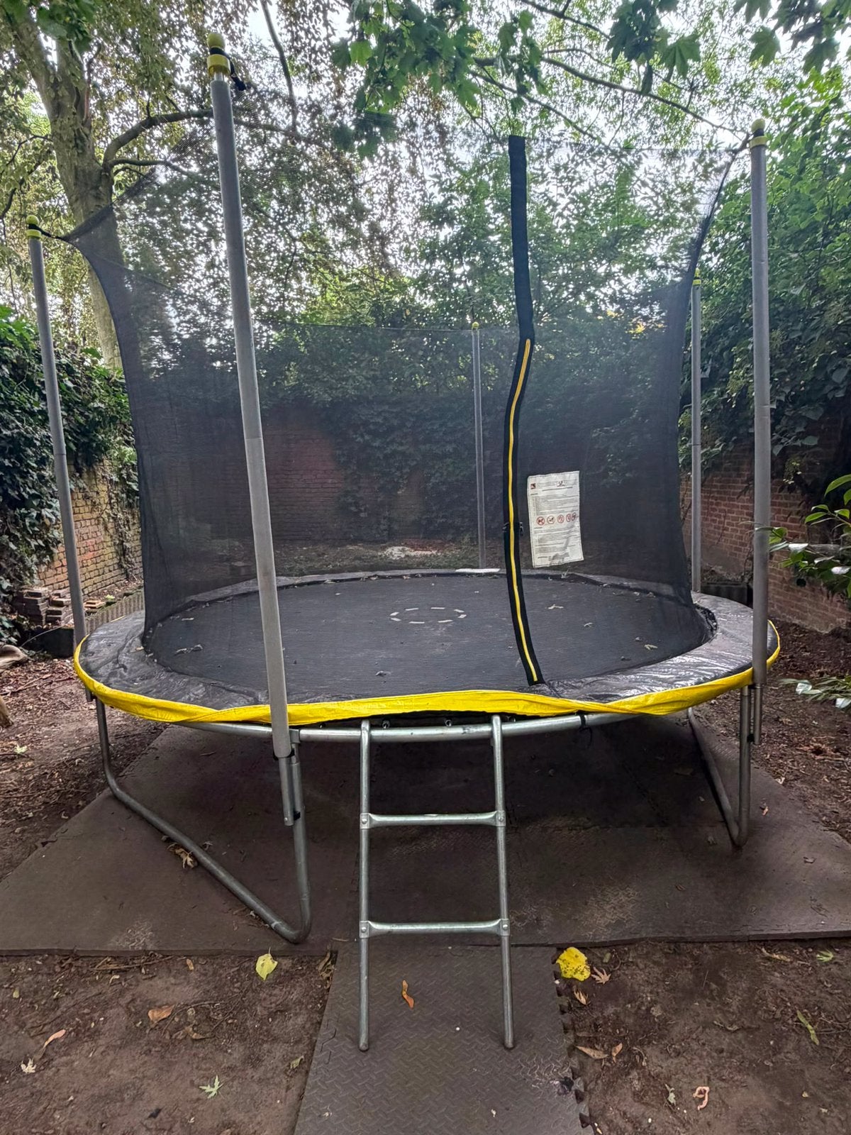 Trampoline 305 doorsnee, Kinderen en Baby's, Speelgoed | Buiten | Trampolines, Ophalen, Zo goed als nieuw