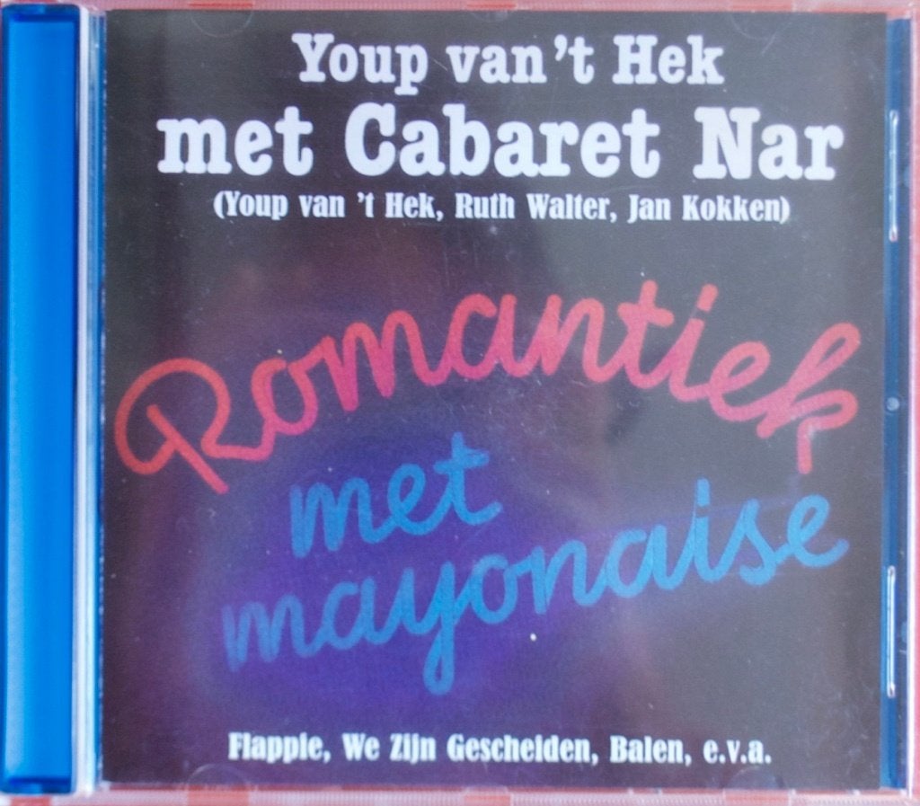 cd Youp van 't Hek met cabaret Nar Romantiek met mayonaise, Ophalen of Verzenden, Gebruikt