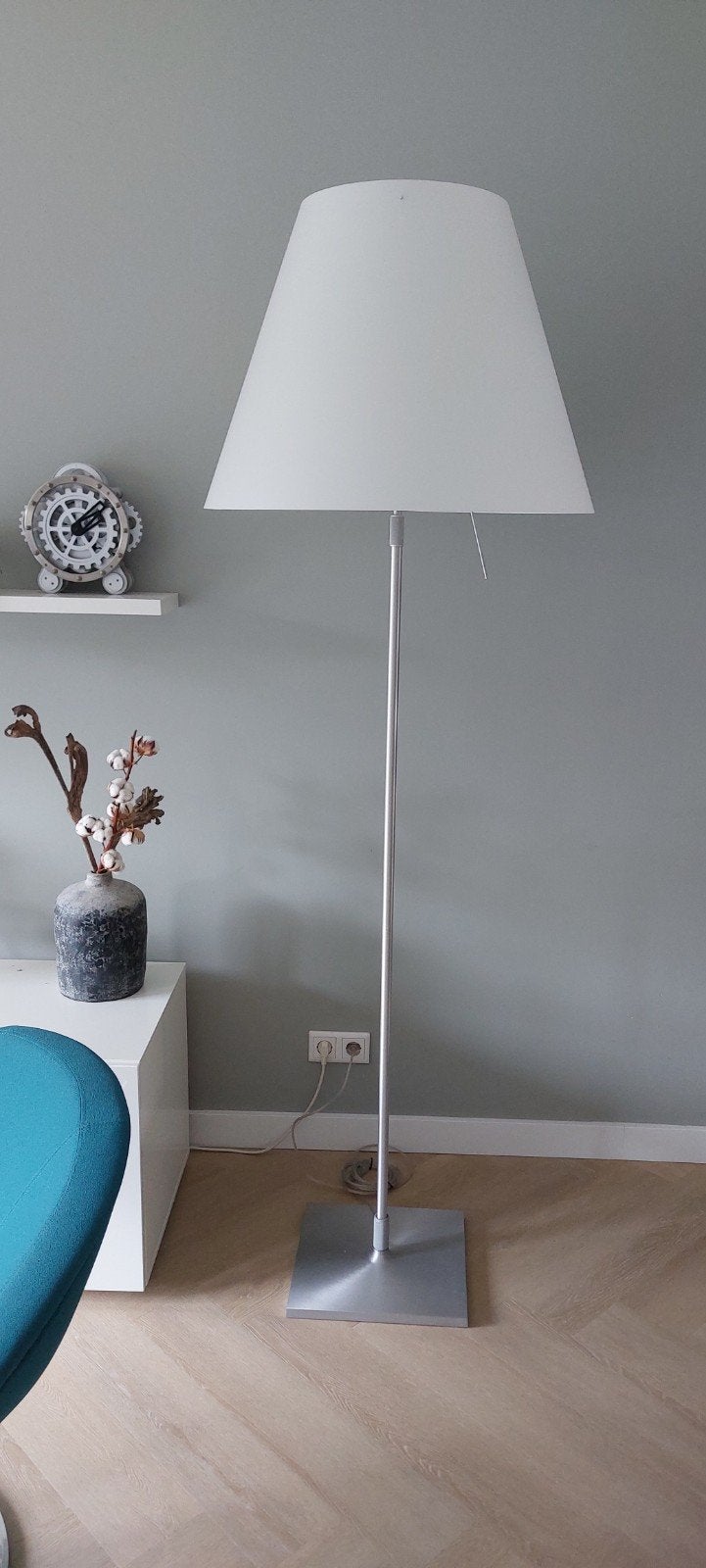 Luceplan Grande Costanza design vloerlamp dimmer led, Huis en Inrichting, Lampen | Vloerlampen, Ophalen, Modern design, E27 (groot)
