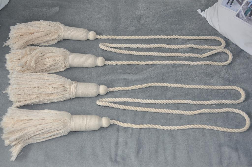 Embrasse Gordijnkoorden, Minder dan 50 cm, Beige, Ophalen of Verzenden, Zo goed als nieuw