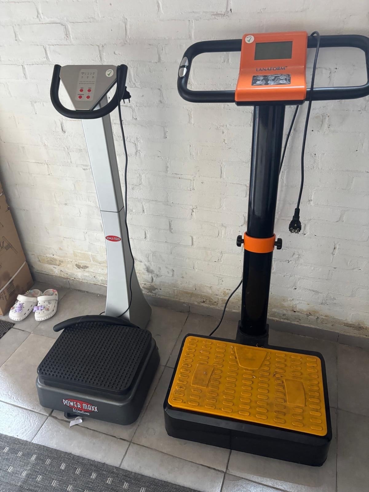 Gratis Vibratieplaten - Power Maxx & Lanaform, Ophalen, Gebruikt, Trilplaat, Armen