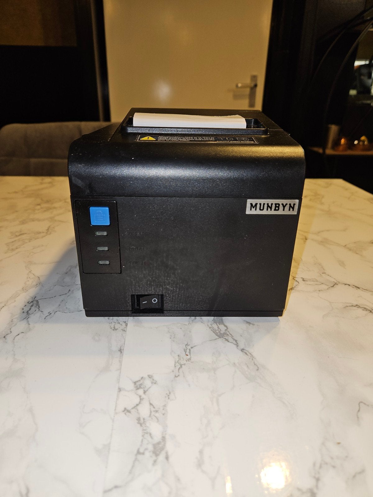 Munbyn Thermal printer - Bonprinter kassa, Computers en Software, Printers, Gebruikt, Printer, Thermo-printer, Zwart-en-wit printen