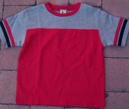 Maat 104 Gymboree t-shirt rood/grijsNIEUW (0425) a, Kinderen en Baby's, Kinderkleding | Maat 104, Gymboree, Nieuw, Ophalen of Verzenden
