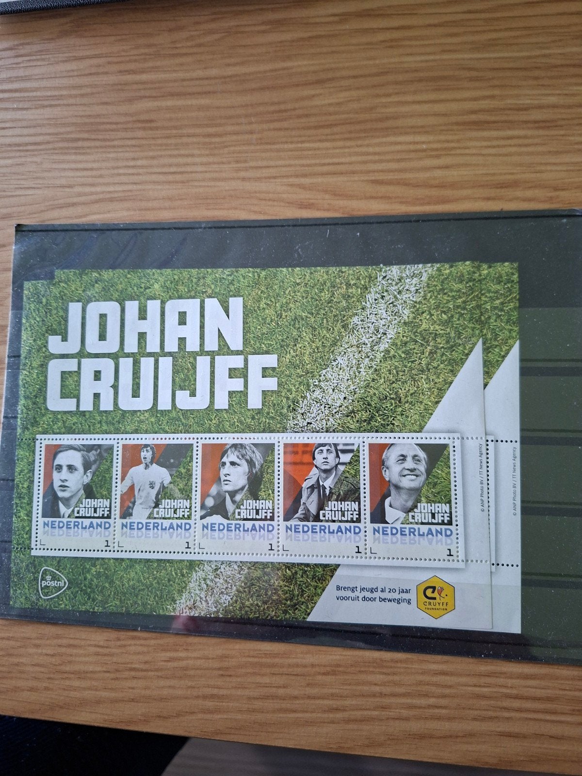 Johan Cruijff Postzegelvel - Nederland, Verzenden, Na 1940, Postfris