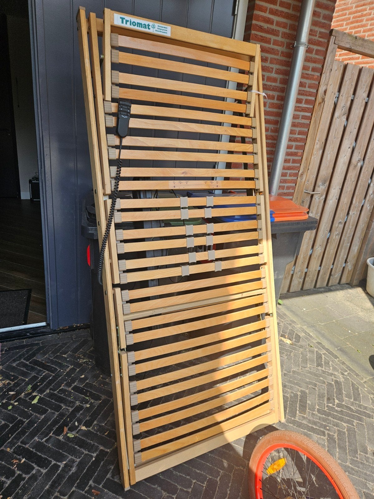 Lattenbodem met afstandsbediening 90x200, Huis en Inrichting, Slaapkamer | Matrassen en Bedbodems, Gebruikt, Eenpersoons, Ophalen of Verzenden