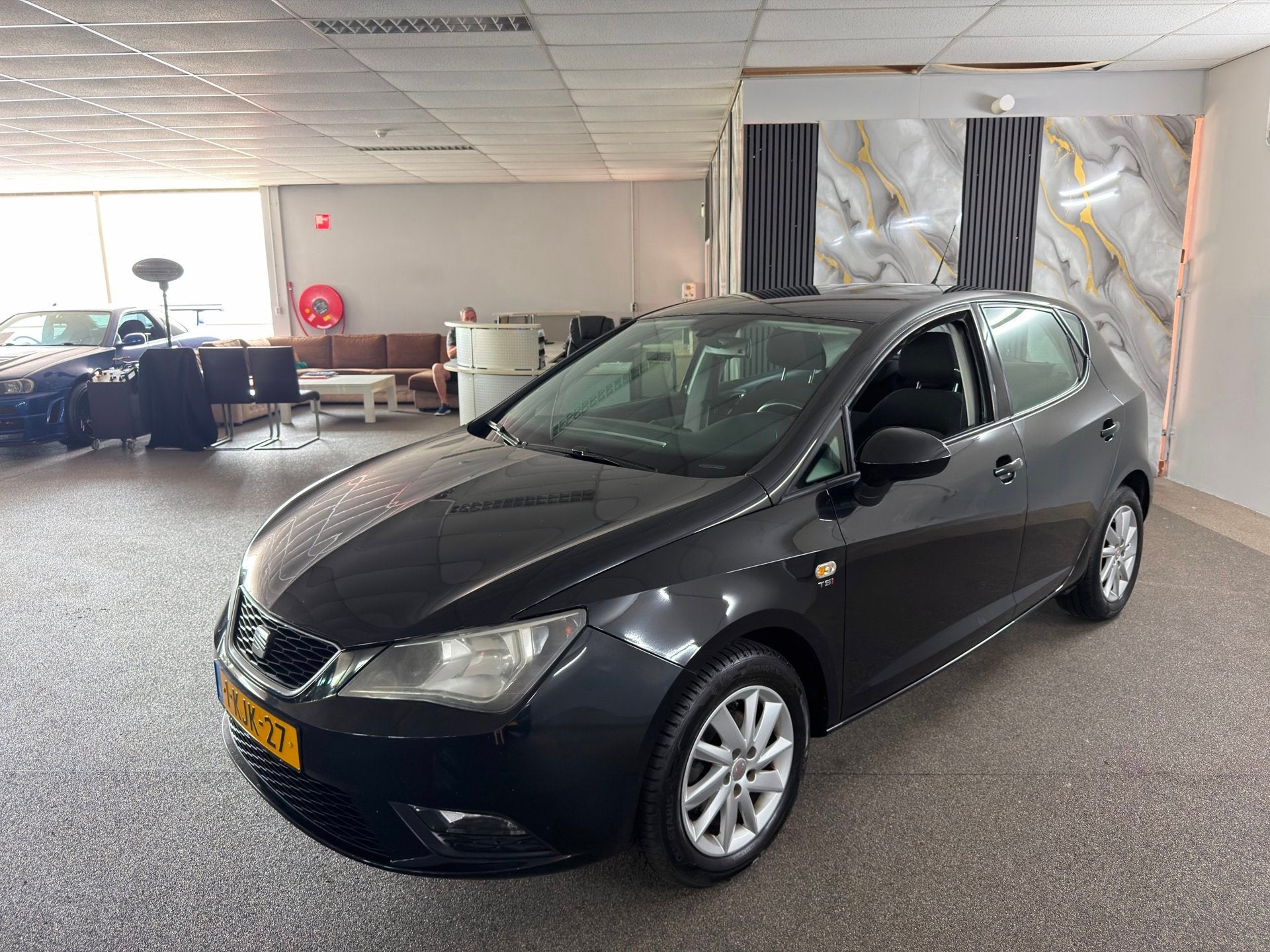 Seat Ibiza 1.2 TSI Style Apk Nieuw,Airco,Cruise,Carplay,N.A., Voorwielaandrijving, Euro 5, Stof, Zwart