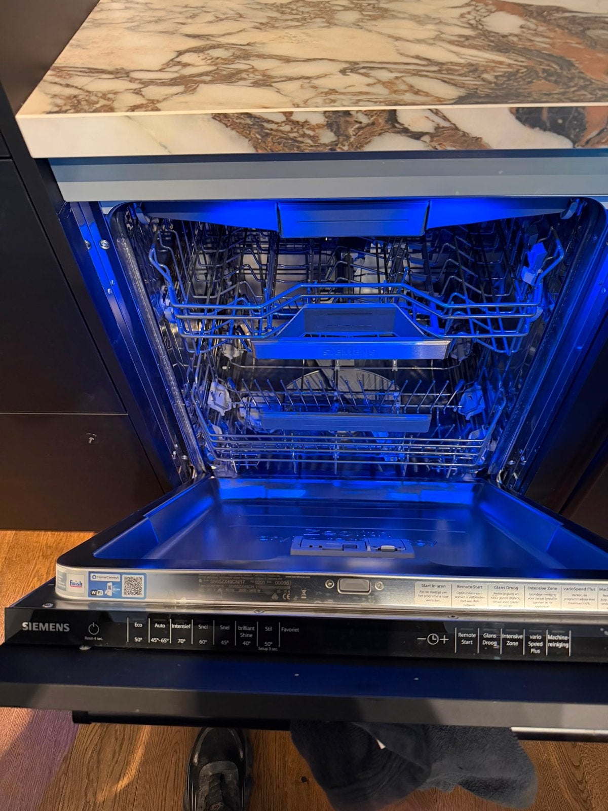 Showroom Keuken met Siemens & AEG Apparatuur, Huis en Inrichting, Keuken | Complete keukens, Ophalen, Zwart, Overige typen, Met kookeiland