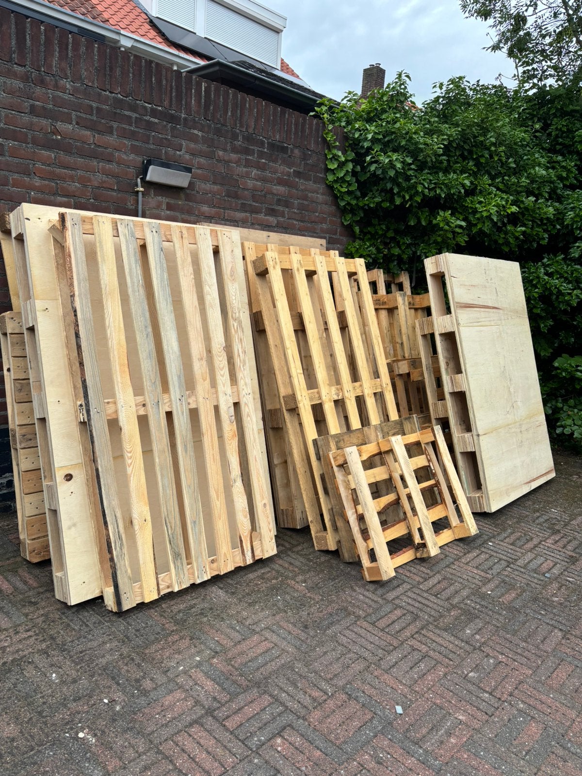 Gratis afhalen pallets, Ophalen, Zo goed als nieuw, Pallet, Minder dan 200 cm