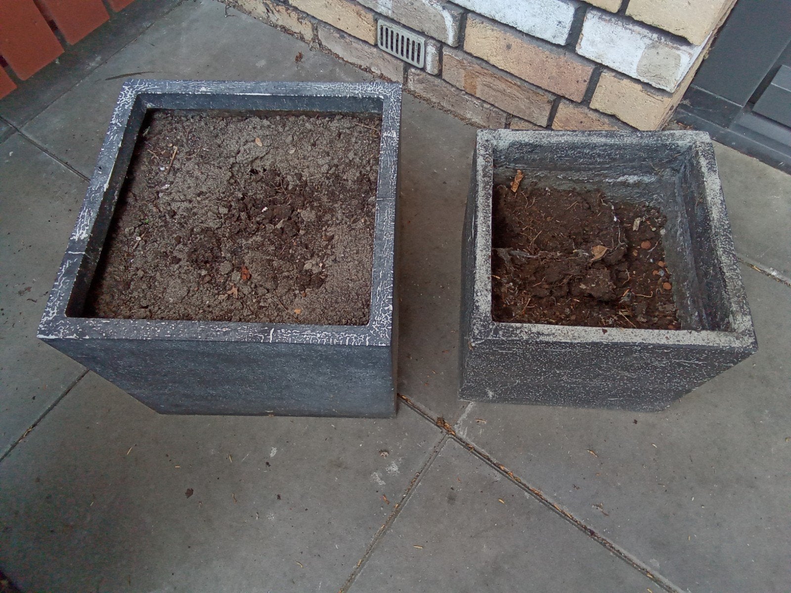 Plantenbakken, Steen, Gebruikt, Minder dan 30 cm, Vierkant