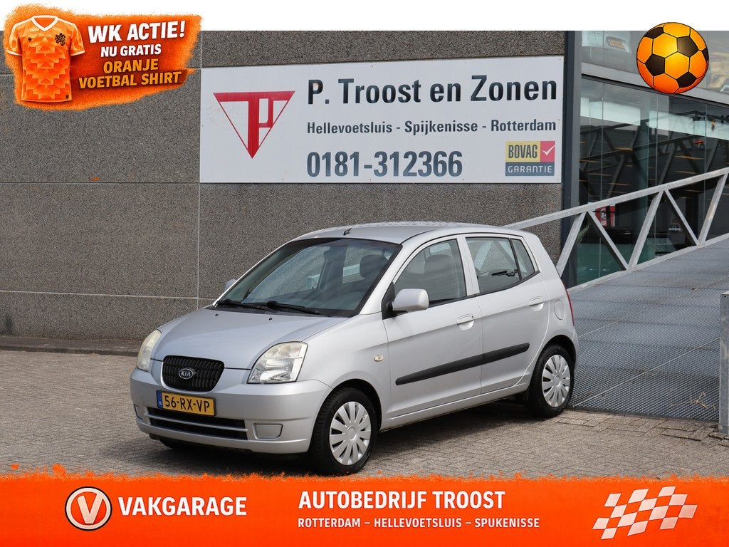 Kia Picanto 1.0 LXE Nederlandse auto! LG Radio/Verwarming/El, Voorwielaandrijving, 12 maanden, Stof, 31 €/maand