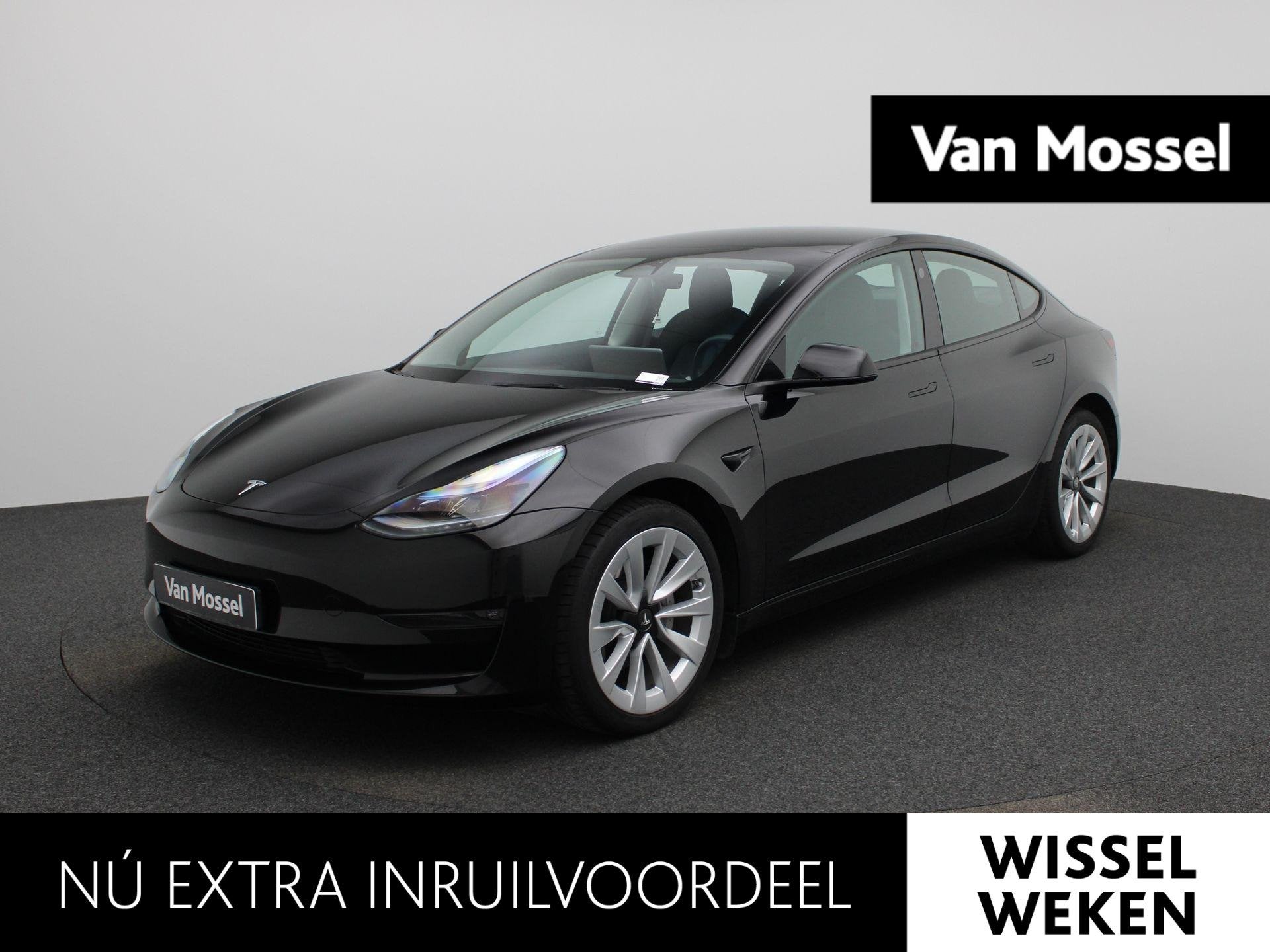 Tesla Model 3 Long Range AWD 75 kWh | PANORAMADAK | ACHTERUI, Auto's, Automaat, 12 maanden, Stof, Gebruikt