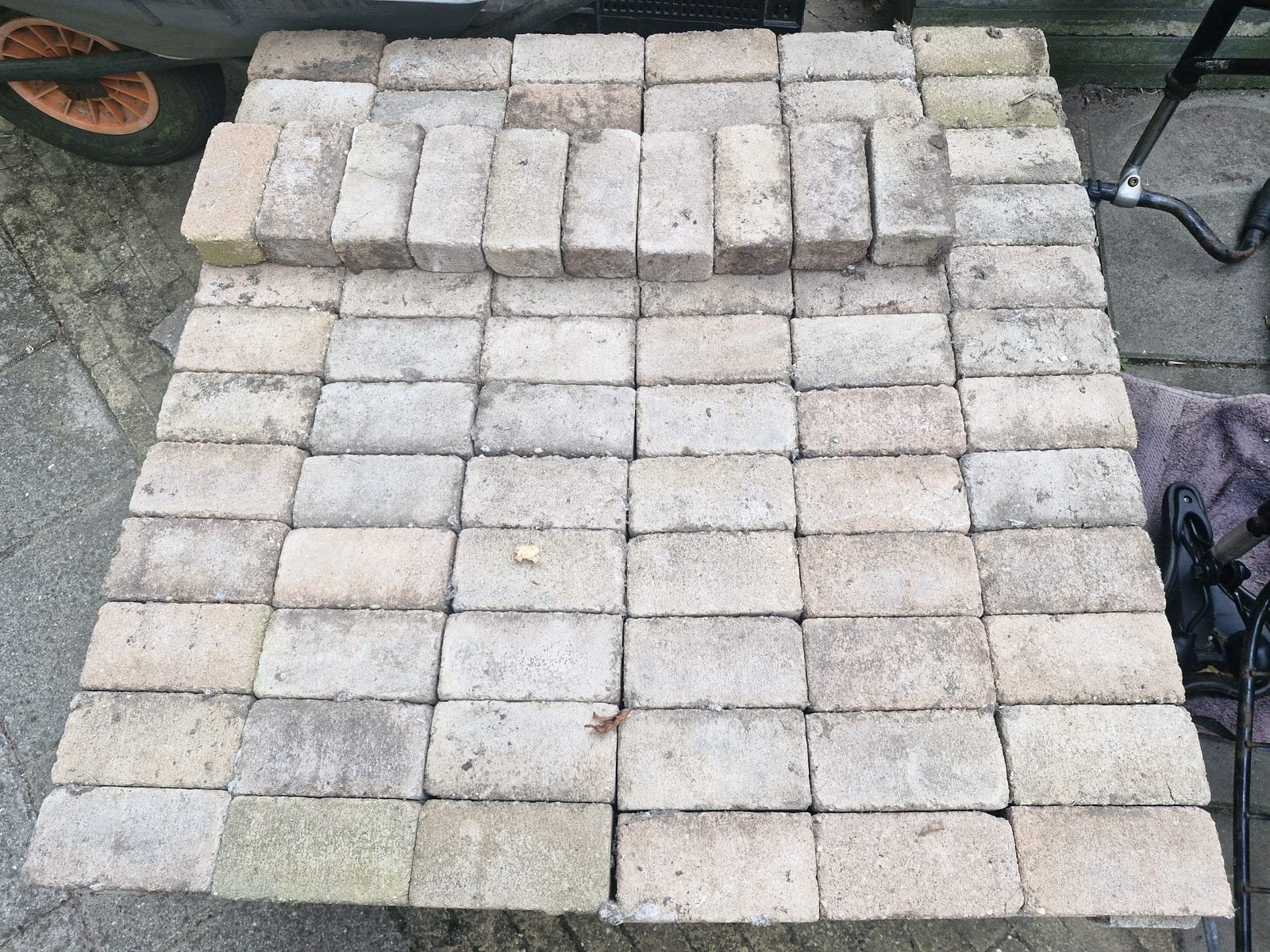 Boerderijklinkers, Ophalen, Gebruikt, Beton, Klinkers
