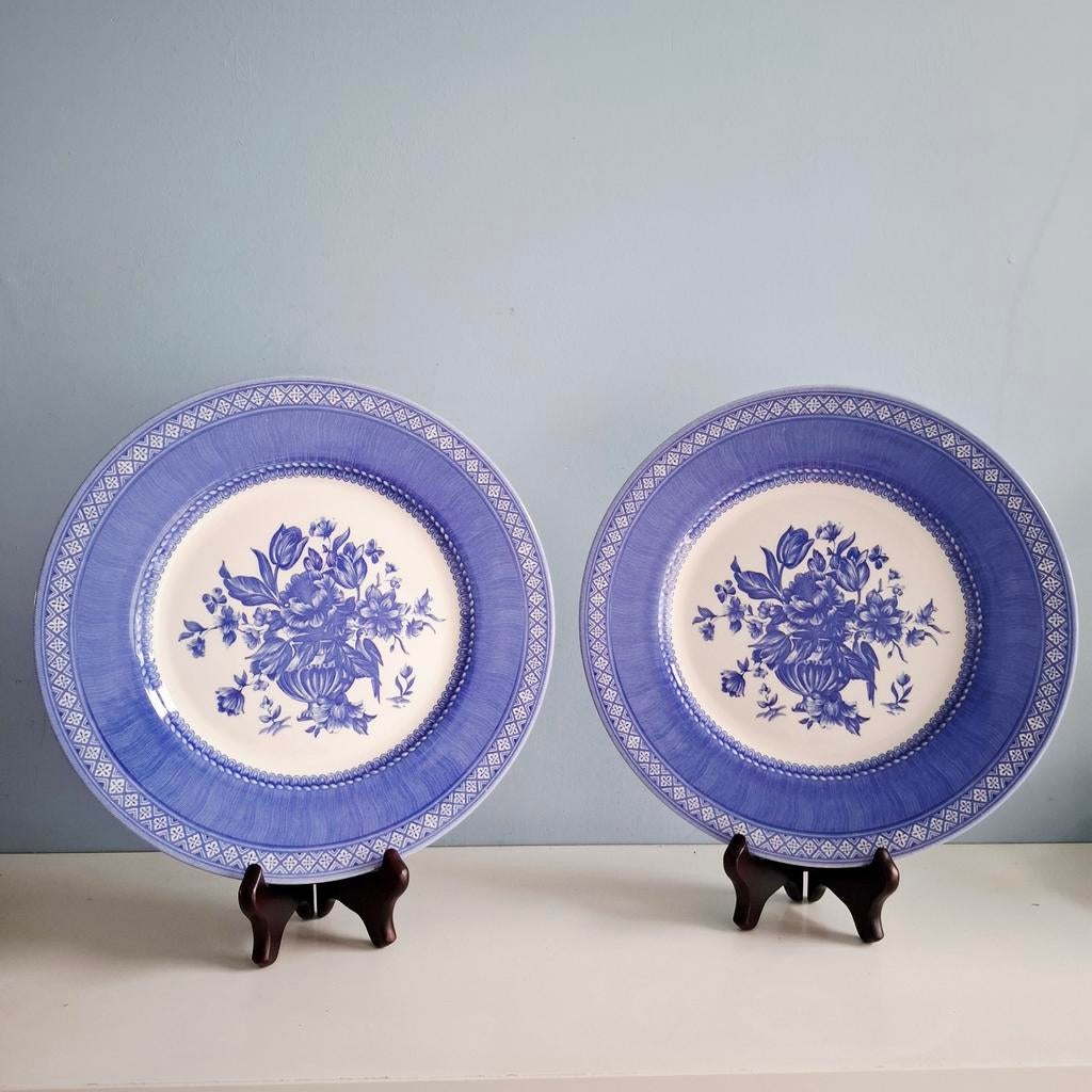 Churchill 'Out of the Blue', 2 dinerborden, Ophalen of Verzenden