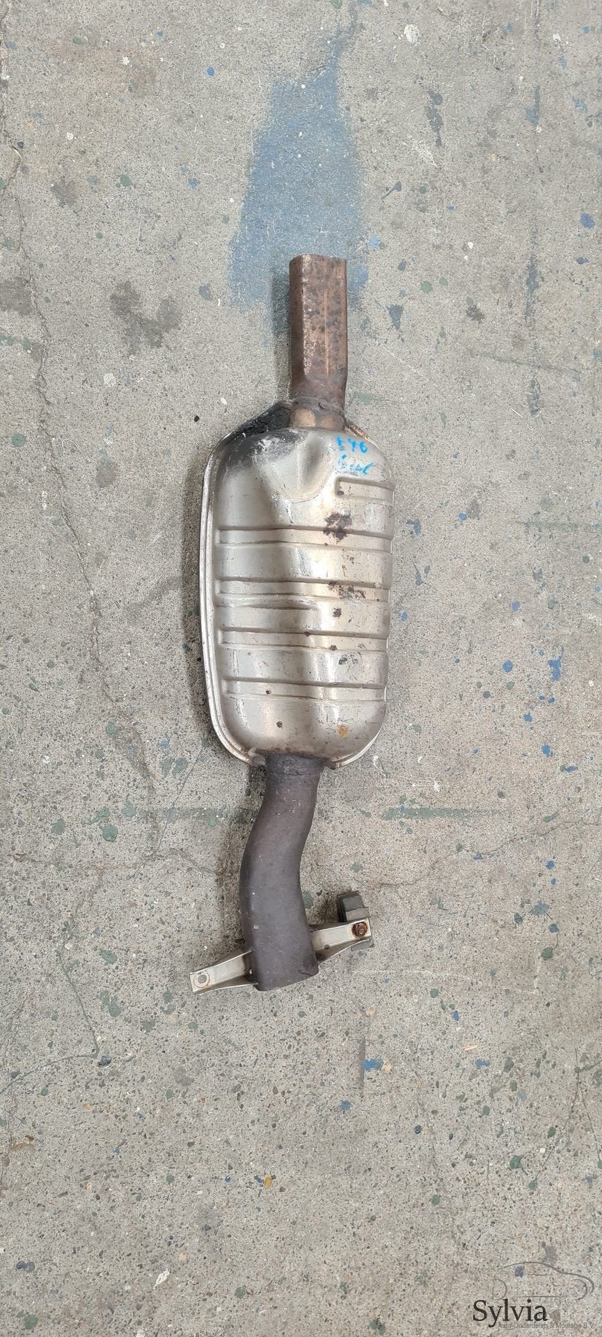 Uitlaat middendemper BMW 3 serie E46 M52 1714886, Auto-onderdelen, Gebruikt, -, -, Ophalen of Verzenden