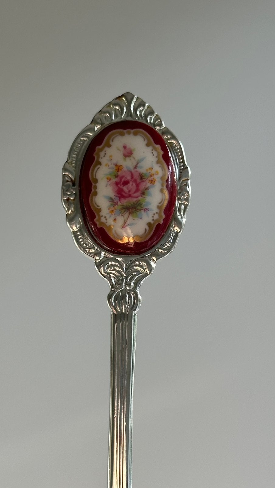 Vintage decoratieve theelepel, Ophalen of Verzenden