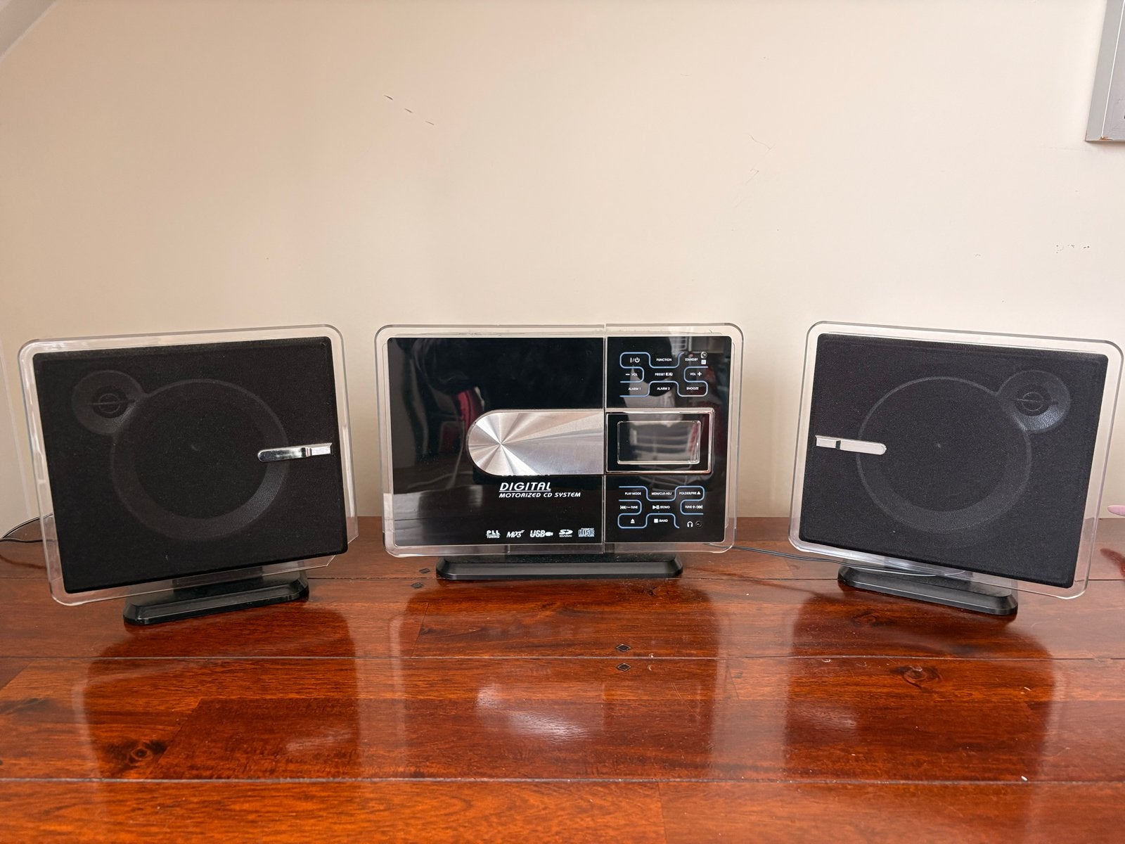 Compacte Digitale Micro CD Systeem met USB/SD en Radio, Gebruikt, Microset, Cd-speler, Ophalen