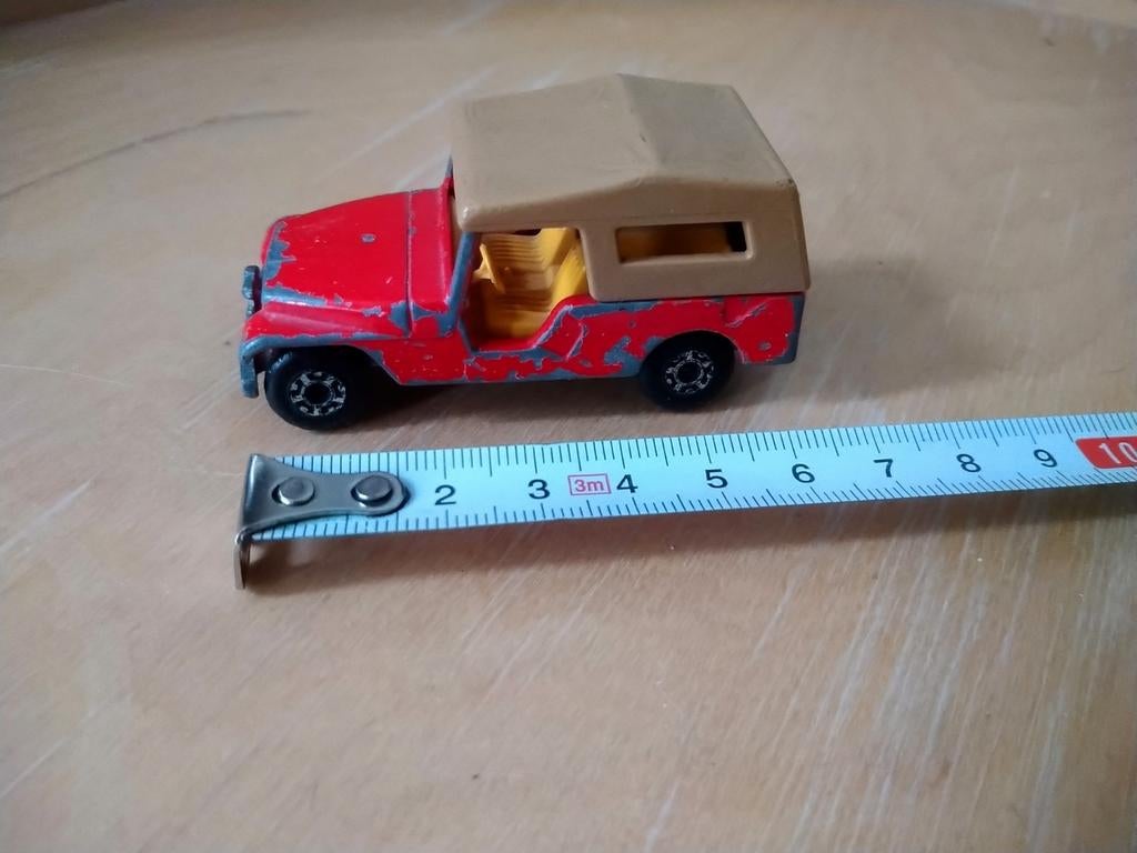 Lesney matchbox jeep, Ophalen of Verzenden, Gebruikt, Auto