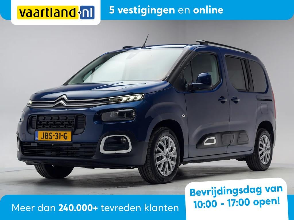 Citroën Berlingo 1.2 PureTech Feel Aut. [ Navi Camera Head-, Auto's, Citroën, Bedrijf, Te koop, Berlingo, ABS, Achteruitrijcamera