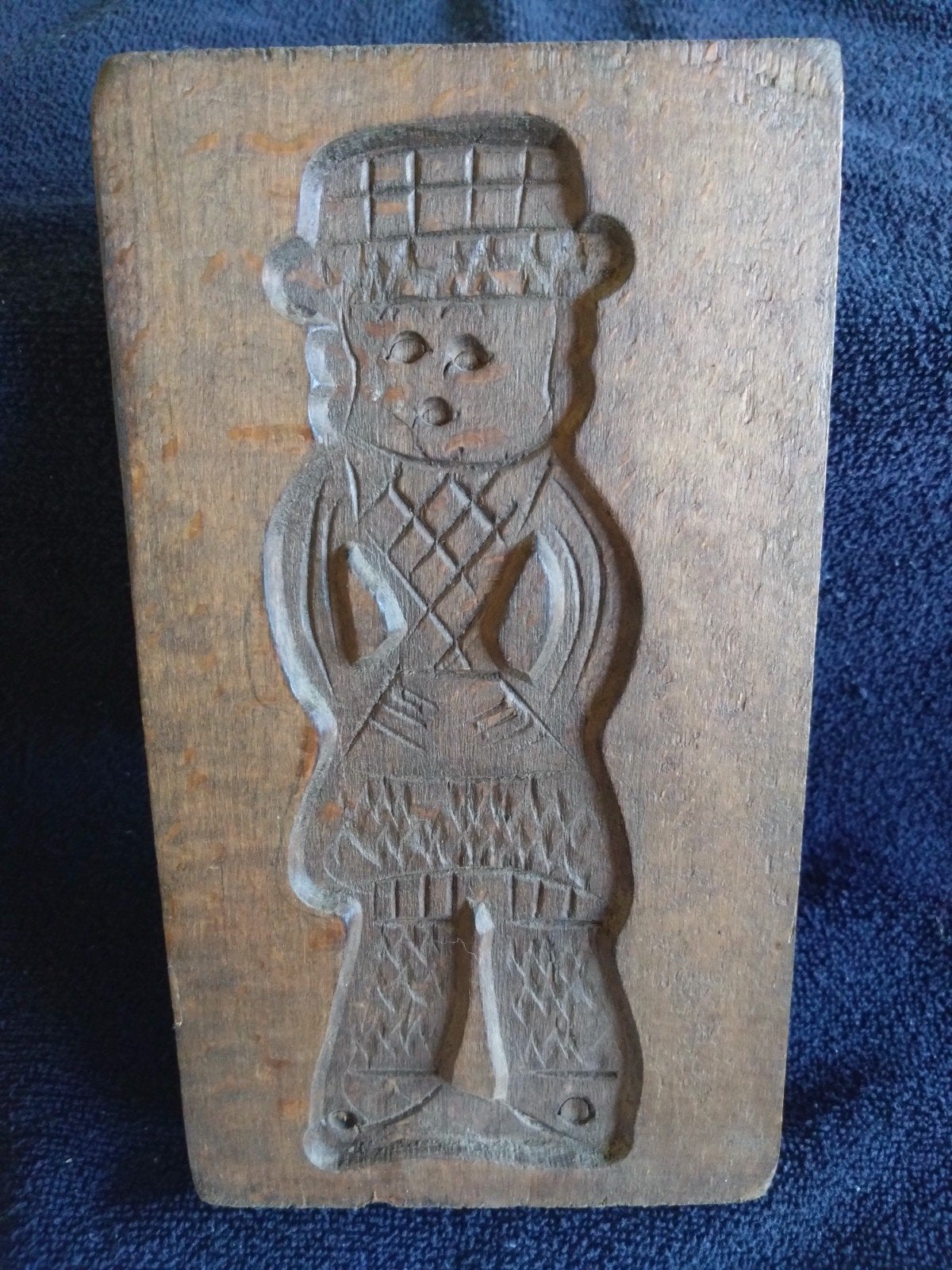 Prachtige vintage houten speculaasplank, Ophalen of Verzenden