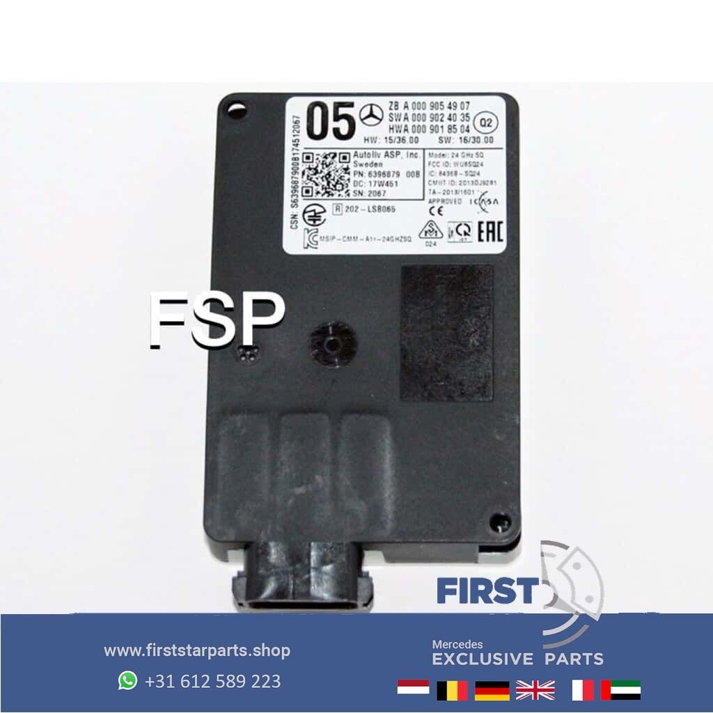 Radar sensor afstand A0009054907 distance control collision, Auto-onderdelen, Gebruikt, -, Ophalen of Verzenden, -