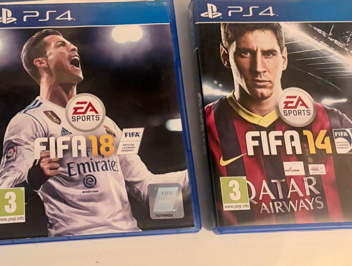 FIFA 14 & FIFA 18 PS4 - Voetbalgames, Gebruikt, 2 spelers, Eén computer, Ophalen of Verzenden
