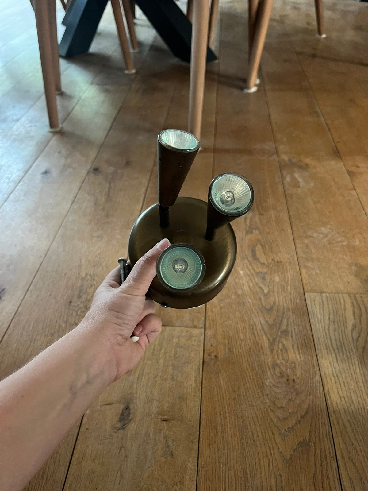 Retro lamp, Ophalen, Zo goed als nieuw, Minder dan 50 cm