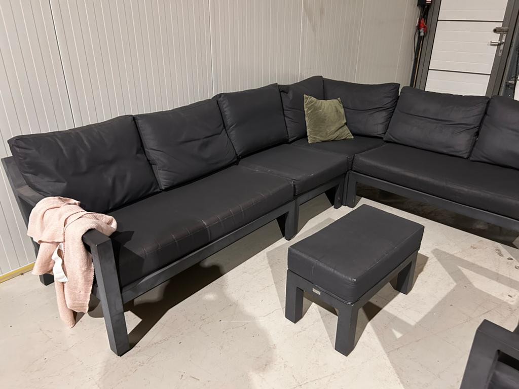LIFE Aluminium Hoekloungeset - Zeer Stevig en Onderhoudsvrij, ., Meer dan 8 zitplaatsen, Aluminium, Ophalen of Verzenden
