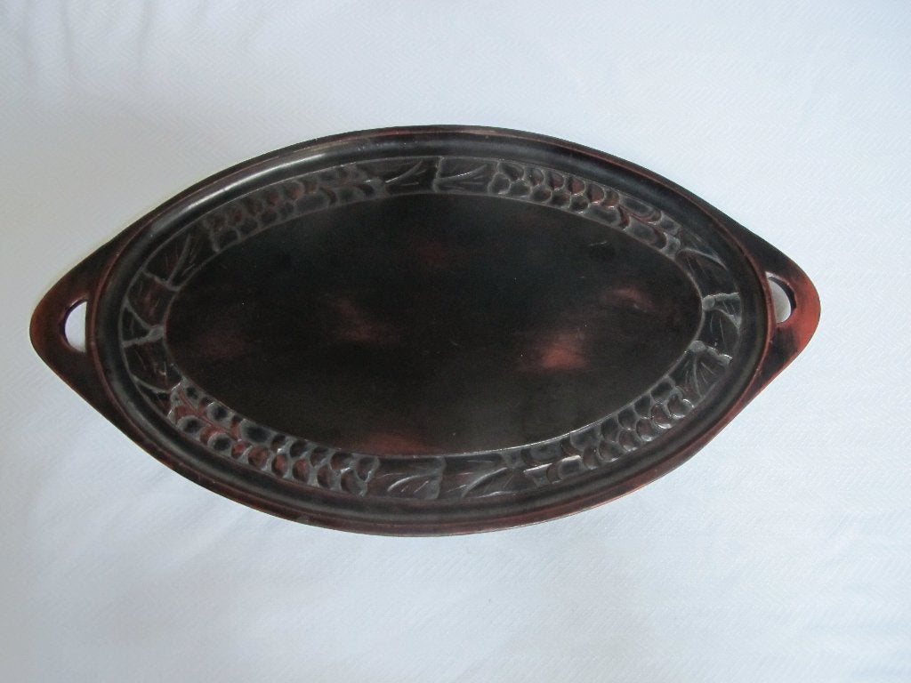 dienblad japan kamakura, Ophalen of Verzenden, Gebruikt, Ovaal, Hout