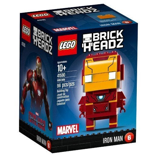 41590 LEGO Brickheadz Iron Man -Nieuw!! ZELDZAME SET!!, BrickHeadz, Lego, Nieuw, Ophalen of Verzenden