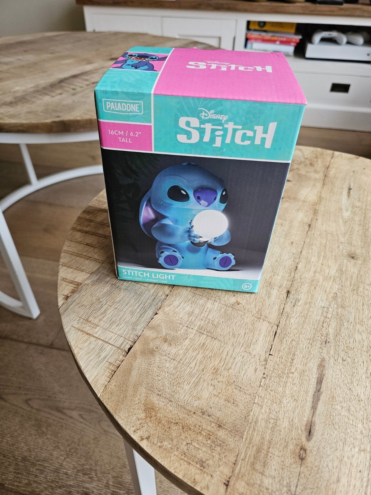 Zo goed als nieuwe Disney Stitch lamp - 16cm, Huis en Inrichting, Verzenden