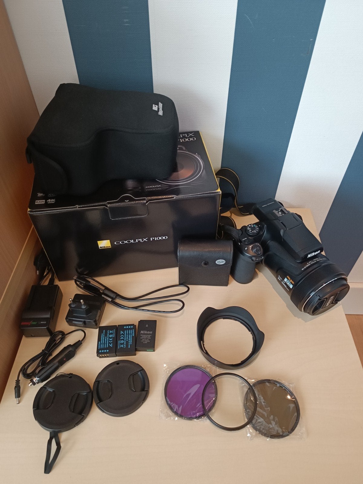 Nikon Coolpix P1000, Ophalen, Ingebouwde flitser, Nikon, 8 keer of meer