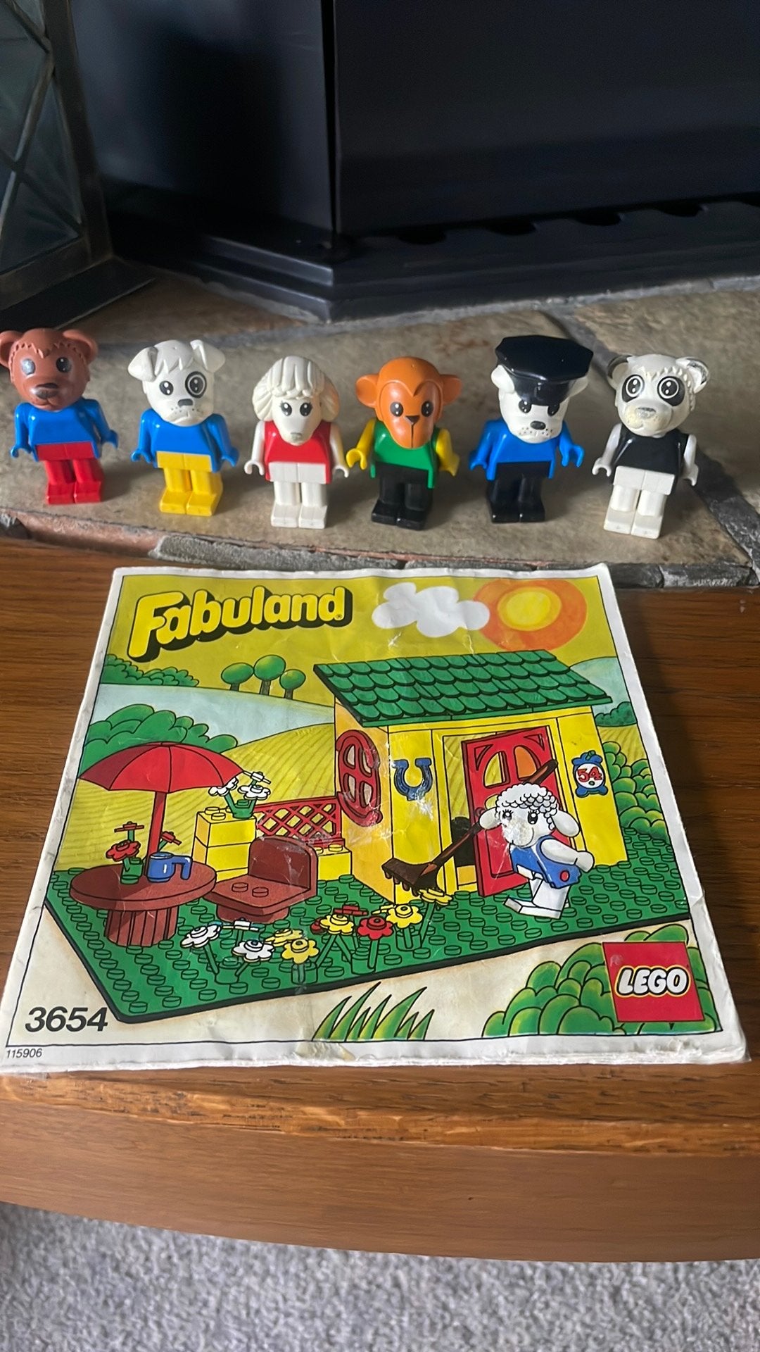 Lego Fabuland 6 figuren minifiguren, Ophalen of Verzenden, Zo goed als nieuw, Lego