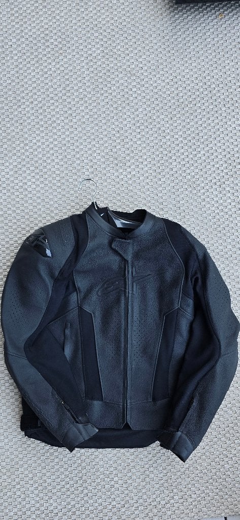 Alpinestars Missile V3 Motorjack zwart MT 50/52, Motoren, Kleding | Motorkleding, Heren, Jas | leer, Ophalen of Verzenden, Alpinestars